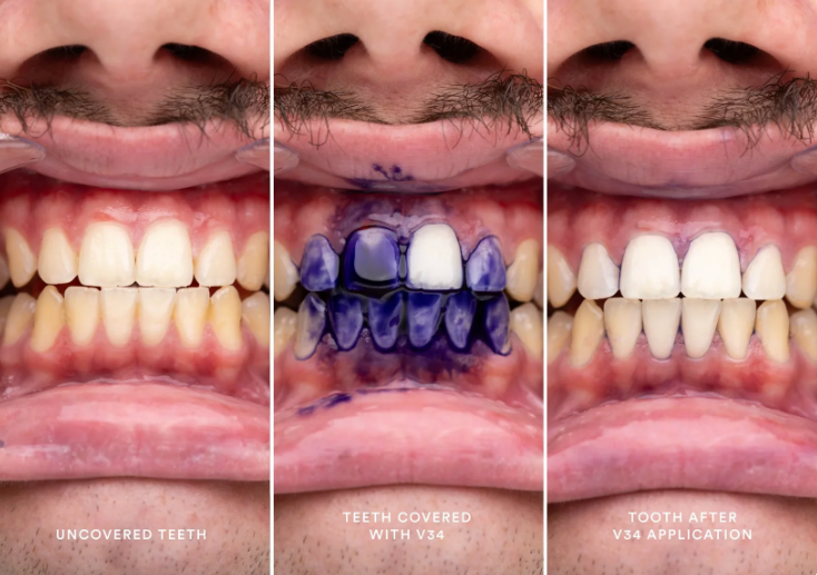 Purple toothpaste v34